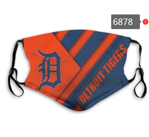 2020 MLB Detroit Tigers Dust mask with filter
